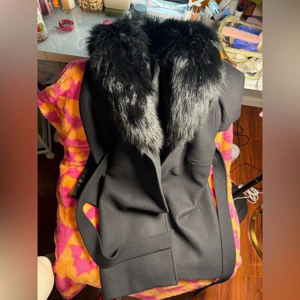 Elegant black coat